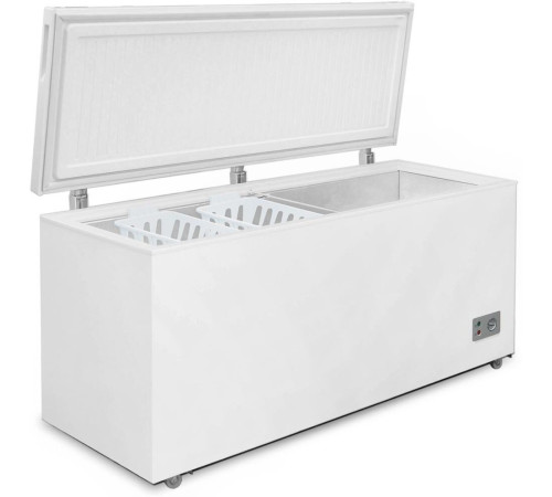 БИРЮСА 560KX 510л (ларь, глухая крышка) белый