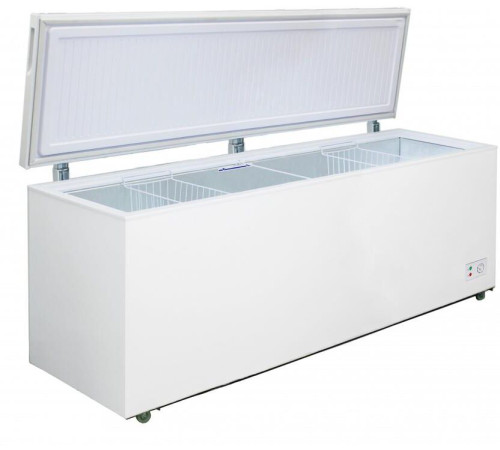 БИРЮСА 680KXQ 600л (ларь, глухая крышка) белый