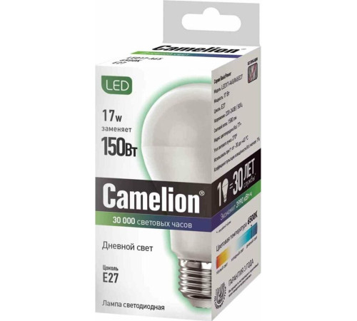 CAMELION (12653) LED17-A65/865/E27