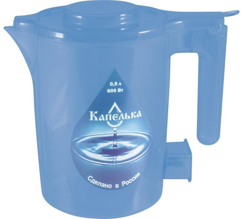 КАПЕЛЬКА, 0,5л., 600Вт, синий (004668)