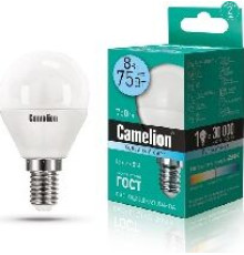 CAMELION (12393) LED8-G45/845/E14/4500К