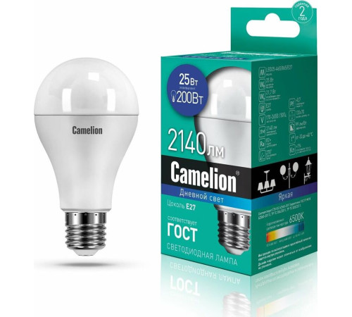 CAMELION (13573) LED25-A65/865/E27/6500K