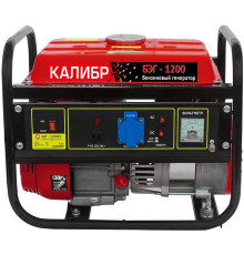 Бензиновый электрогенератор КАЛИБР БЭГ-1200 1200Вт