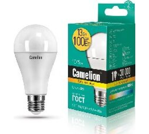 CAMELION (12045) LED13-A60/830/E27/13Вт/3000K