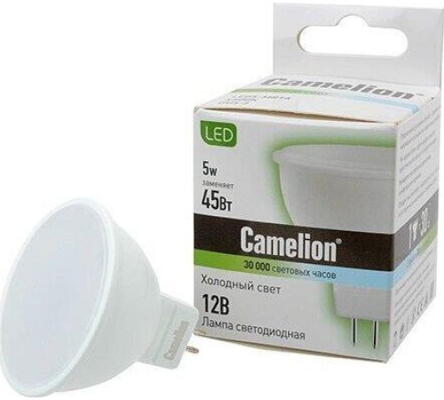 CAMELION (12026) LED5-MR16/845/GU5.3/5Вт/4500K