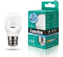 CAMELION (12030) LED5-G45/845/E27/4500K