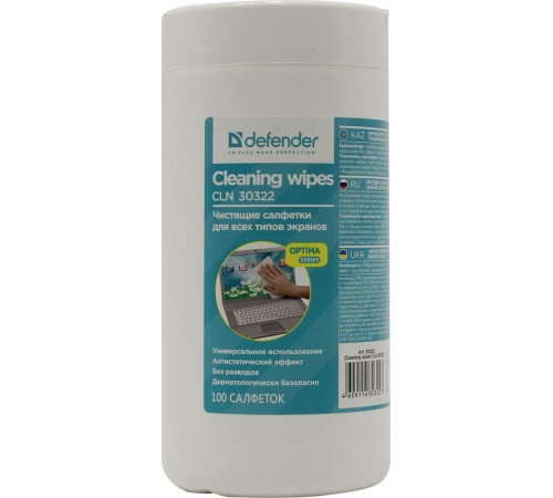 DEFENDER (30322) CLN 30322 Optima 100 шт, туба