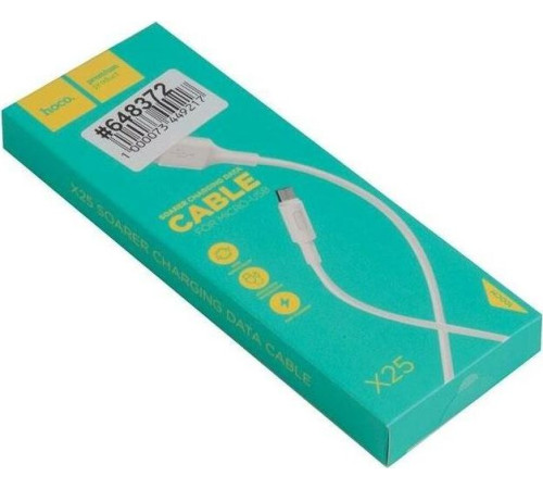 Кабель HOCO (6957531080138) X25 USB (m)-microUSB (m) 1.0м - белый