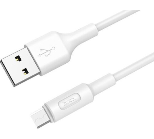 Кабель HOCO (6957531080138) X25 USB (m)-microUSB (m) 1.0м - белый