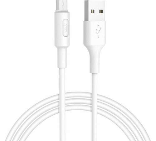 Кабель HOCO (6957531080138) X25 USB (m)-microUSB (m) 1.0м - белый