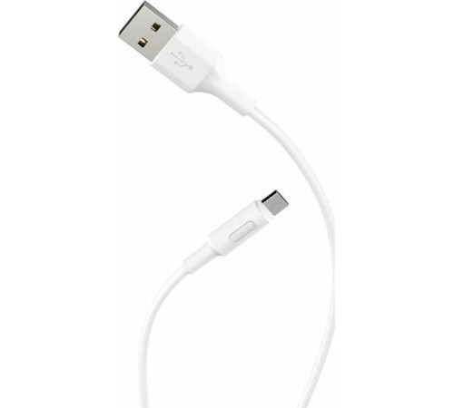 Кабель HOCO (6957531080138) X25 USB (m)-microUSB (m) 1.0м - белый