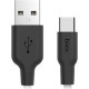 HOCO (6957531071402) X21 USB (m) - Type-C (m) 1.0m - белый/черный