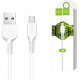 HOCO (6957531068952) X20 USB (m)-microUSB (m) 3.0м - белый