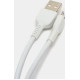 HOCO (6957531068952) X20 USB (m)-microUSB (m) 3.0м - белый