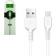 HOCO (6957531068952) X20 USB (m)-microUSB (m) 3.0м - белый