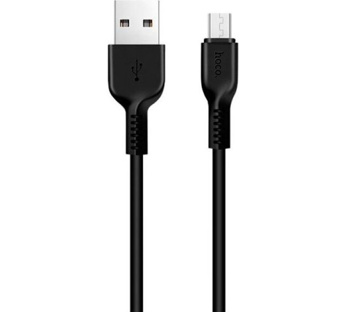 HOCO (6957531068822) X20 USB (m)-microUSB (m) 1.0м - черный