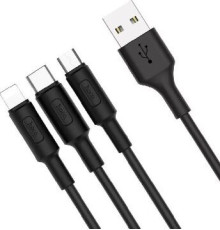 HOCO (6957531080145) X25 USB (m) - Type-C (m) 1.0m - черный