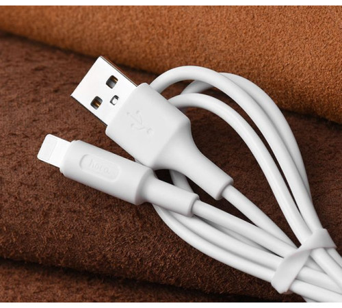 Кабель HOCO (6957531080114) X25 USB (m) - 8 Pin (m) 1.0m - белый