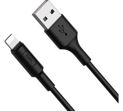 HOCO (6957531080107) X25 USB (m) - 8 Pin (m) 1.0m - черный