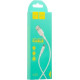 HOCO (6957531080152) X25 USB (m) - TYPE-C (m) 1m - силикон белый