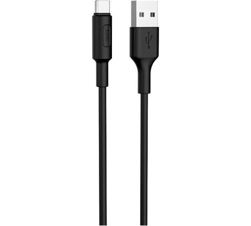 HOCO (6957531080152) X25 USB (m) - TYPE-C (m) 1m - силикон белый