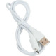 HOCO (6957531080152) X25 USB (m) - TYPE-C (m) 1m - силикон белый