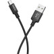 HOCO (6957531062844) X14 USB (m)-microUSB (m) 1.0м - черный
