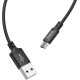 HOCO (6957531062844) X14 USB (m)-microUSB (m) 1.0м - черный
