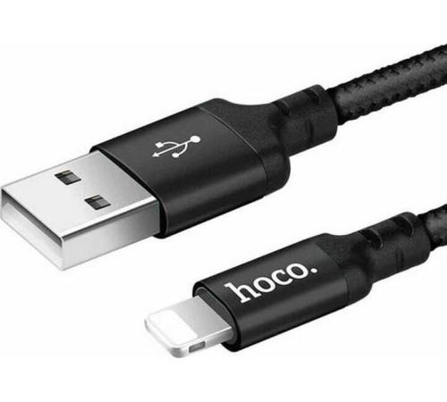 HOCO (6957531062844) X14 USB (m)-microUSB (m) 1.0м - черный
