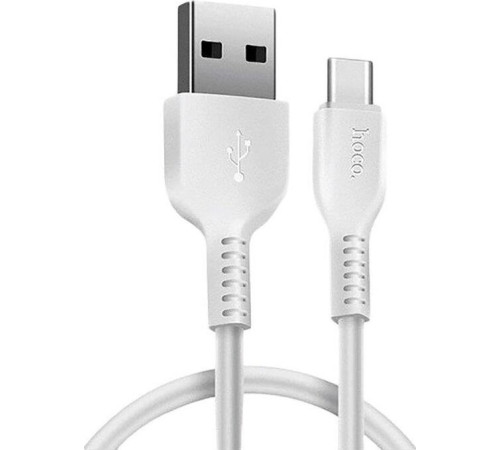 HOCO (6957531068853) X20 USB (m)-Type-C (m) 1.0м - белый