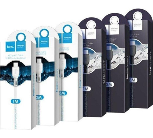 HOCO (6957531068846) X20 USB (m) - Type-C (m) 1м черный