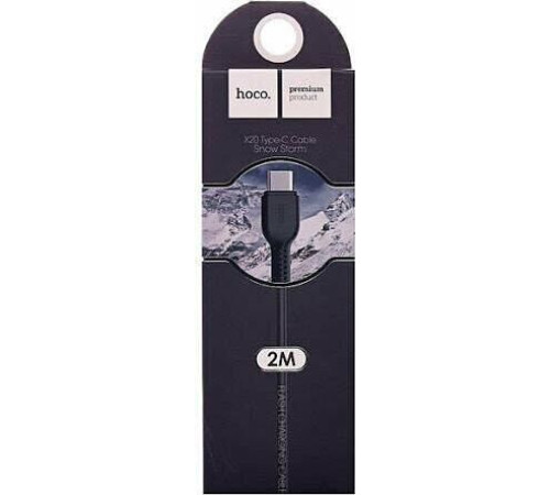 HOCO (6957531068846) X20 USB (m) - Type-C (m) 1м черный