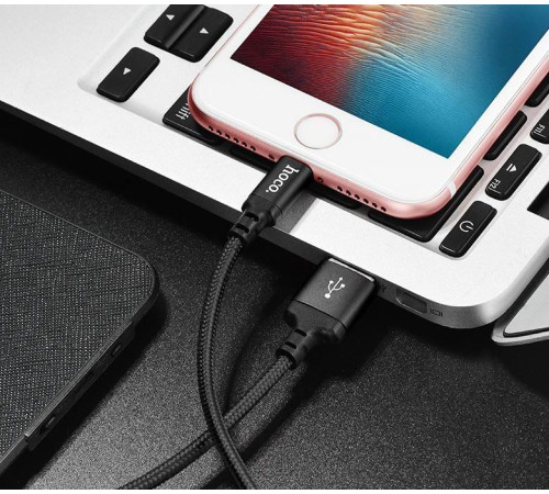 HOCO (6957531062882) X14 USB (m) - 8 Pin (m) 2.0m - черный