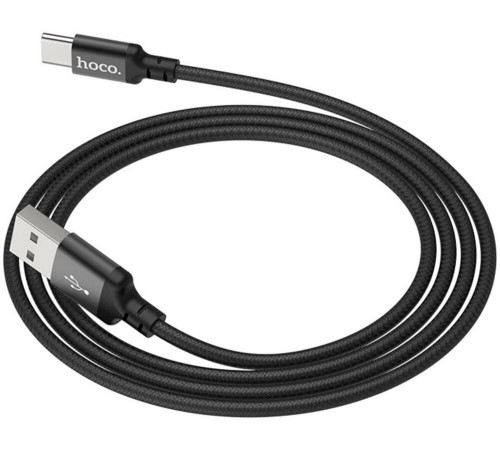 HOCO (6957531062868) X14 USB (m)-Type-C (m) 1.0м - черный
