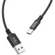 HOCO (6957531062868) X14 USB (m)-Type-C (m) 1.0м - черный