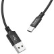 HOCO (6957531062868) X14 USB (m)-Type-C (m) 1.0м - черный