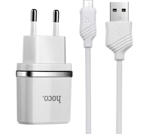 HOCO (6957531047742) C11 1USB 1A MICRO USB 1м белый