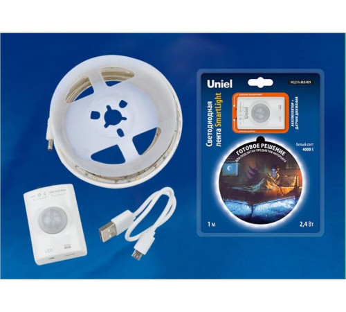 UNIEL (UL-00004450) ULS-R21-2,4W/4000K/1,0M/RECH SENSOR Smart Light