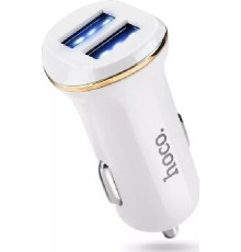 HOCO (6957531040132) Z1 АЗУ 2USB 2.1A для LIGHTNING 8-PIN белый