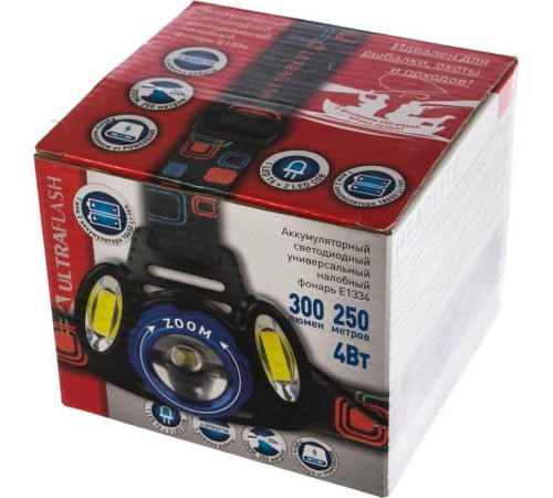 ULTRAFLASH (13904) E1334 черный