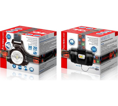 ULTRAFLASH (13906) E1336 черный