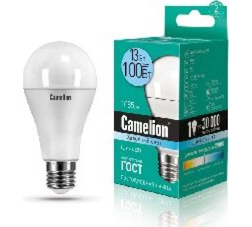 CAMELION (12046) LED13-A60/845/E27/13Вт/4500K