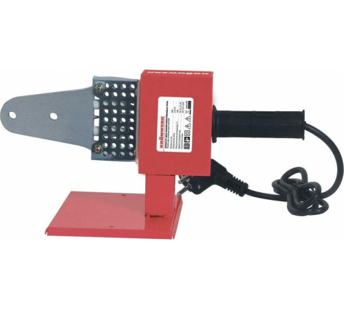 KRONWERK Аппарат для сварки пластиковых труб KW 600, 600 Вт, 300 °C, 20-25-32-40 мм, блистер 94212