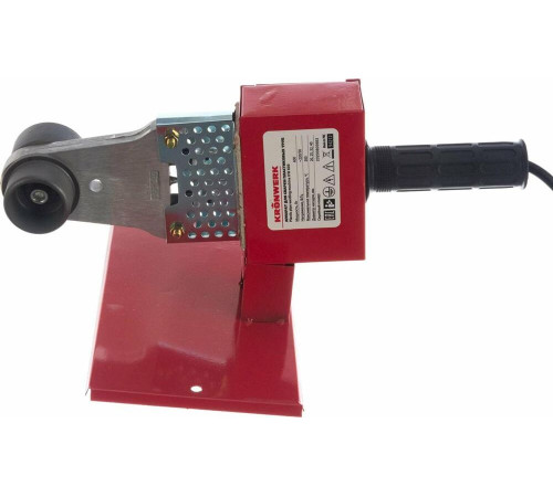 KRONWERK Аппарат для сварки пластиковых труб KW 600, 600 Вт, 300 °C, 20-25-32-40 мм, блистер 94212