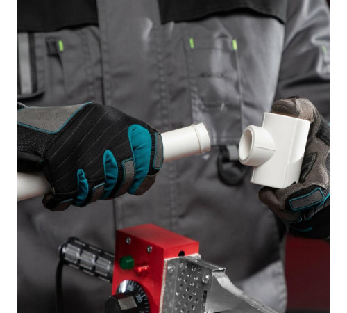 KRONWERK Аппарат для сварки пластиковых труб KW 600, 600 Вт, 300 °C, 20-25-32-40 мм, блистер 94212