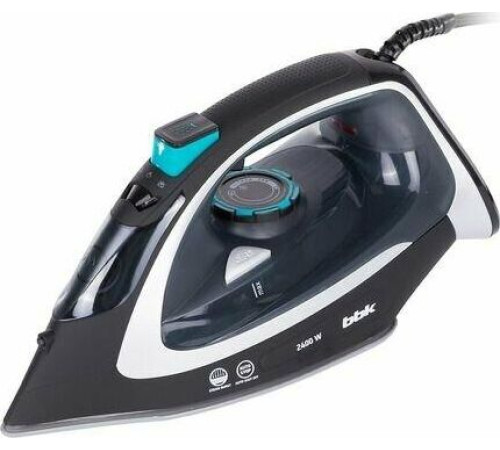 Утюг BBK ISE-2405 черный/серебро