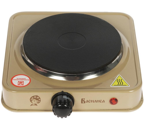 ВАСИЛИСА ВА-904 диск одноконфорочная бежевый
