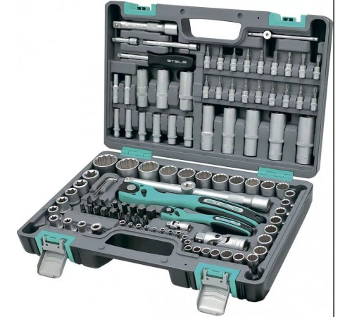 STELS Набор инструментов 109 предметов 12 гранные головки// STELS 14122