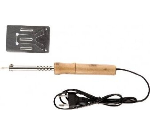 Паяльники электрические SPARTA Паяльник с ручкой из дерева, 40 Вт, 220 В 913102