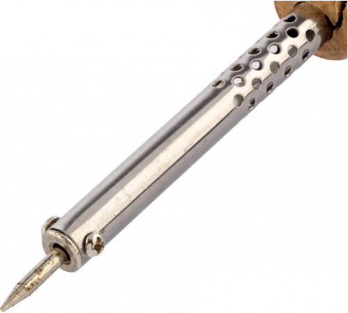 Паяльники электрические SPARTA Паяльник с ручкой из дерева, 40 Вт, 220 В 913102